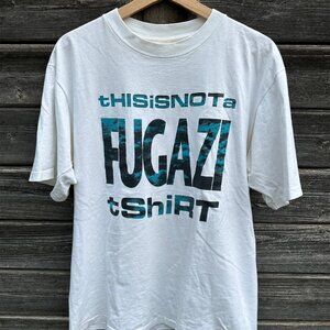 90s Fugazi This is not a Fugazi White Unisex T-shirt